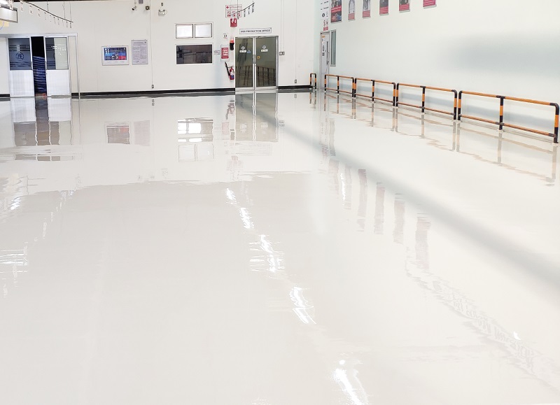 ทำพื้น epoxy พื้นโรงงานระยอง